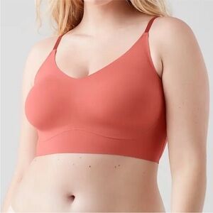 NWT True Body Lift Full Cup Triangle Bra Seamless Pink